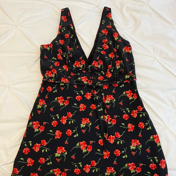 Say My Name Mini Dress Red Poppy - White fox - Picture 3 of 4